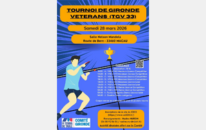 Tournoi de Gironde Vétérans