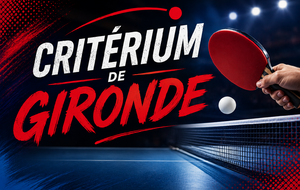 Poules Critérium de Gironde 2026.2027