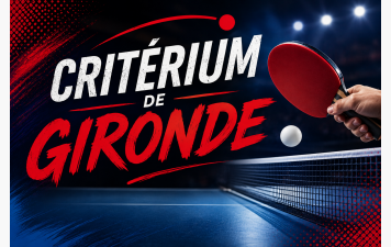 Poules Critérium de Gironde 2026.2027