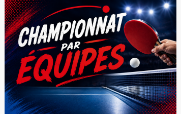 Poules Championnat par équipes 26.27 phase 1