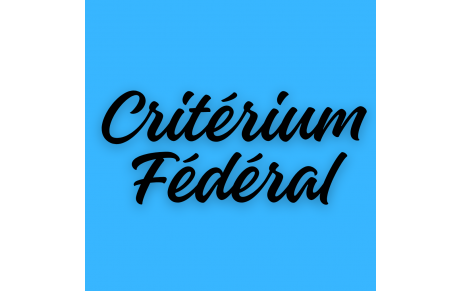Critérium Fédéral Tour 1