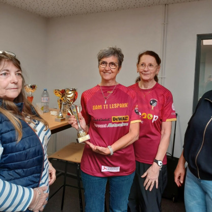 Coupe Féminine par équipe 2026 - SAM LESPARRE D2 1ères
